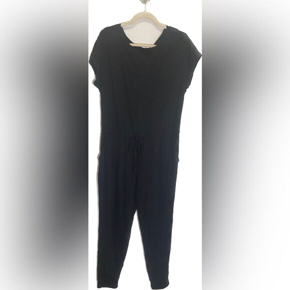 Pretty Garden - Black Jumpsuit - size XL - Picture 2 of 6